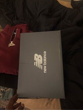 New Balance Navy Blue Shoe Box